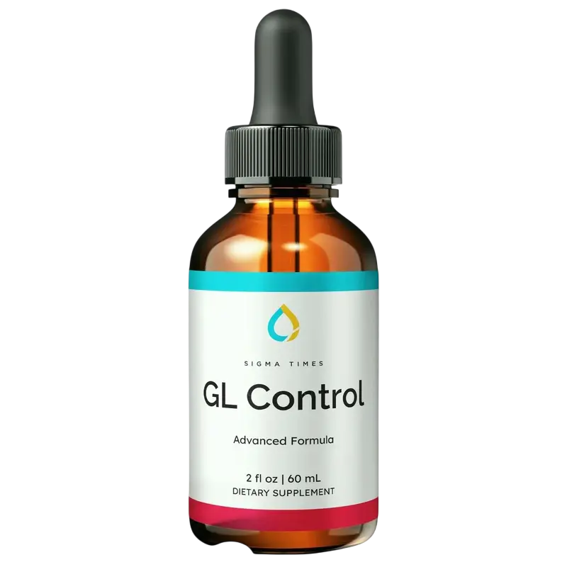 GL Control blood sugar support tincture bottle